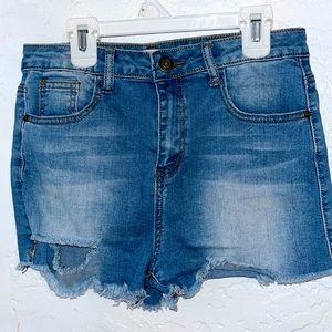 Women's jean shorts, size L/30